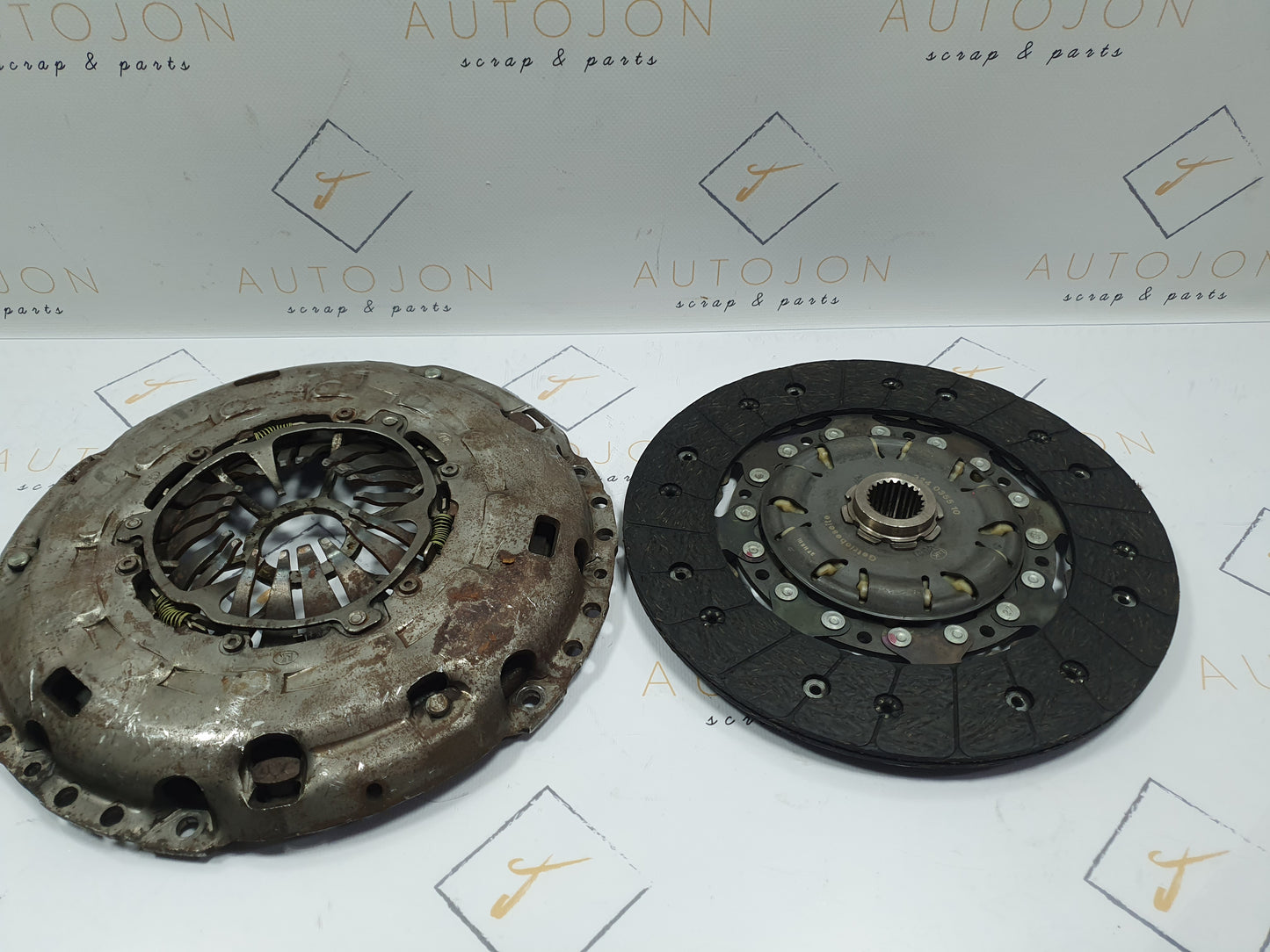 Placa si disc ambreiaj Audi A3 (8P1) 2.0 TDI BKD 2004