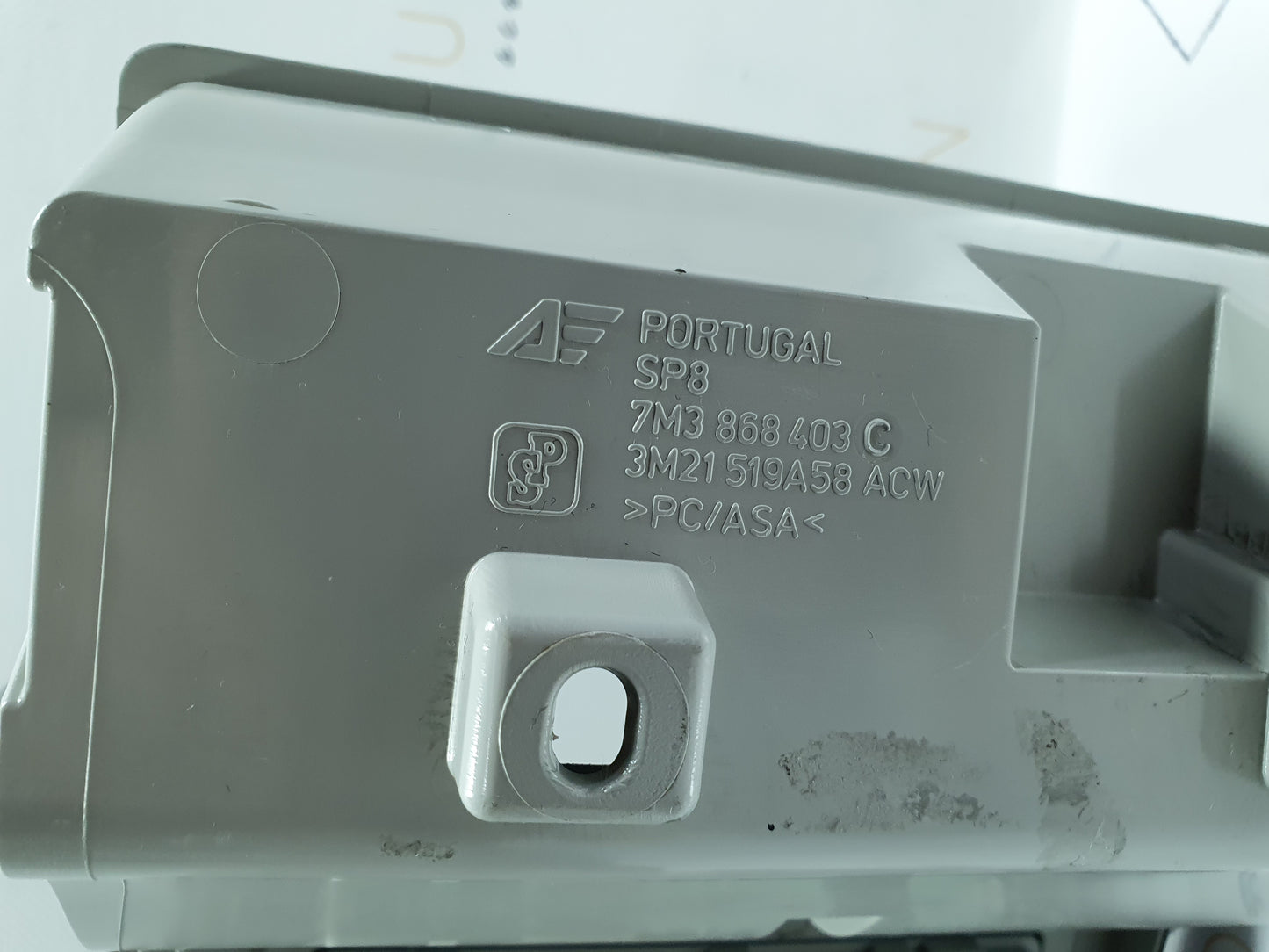 Plafoniera fata cu buzunar Ford Galaxy (WGR) 1.9 TDI ASZ 2004