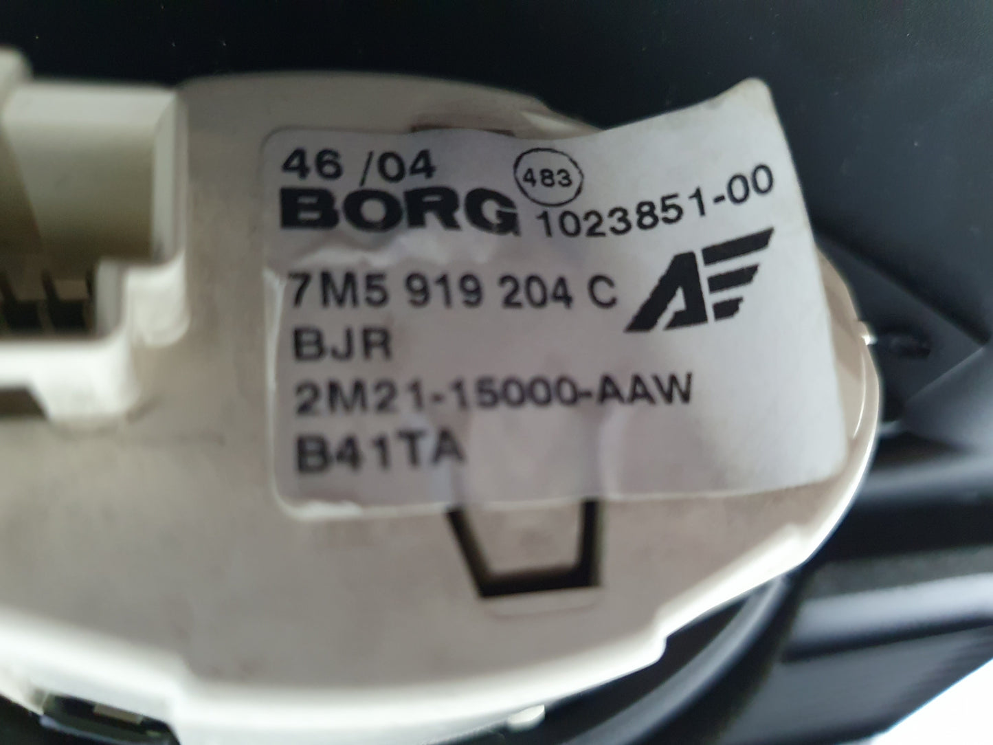 Ornament cu ceas bord Ford Galaxy (WGR) 1.9 TDI ASZ 2004