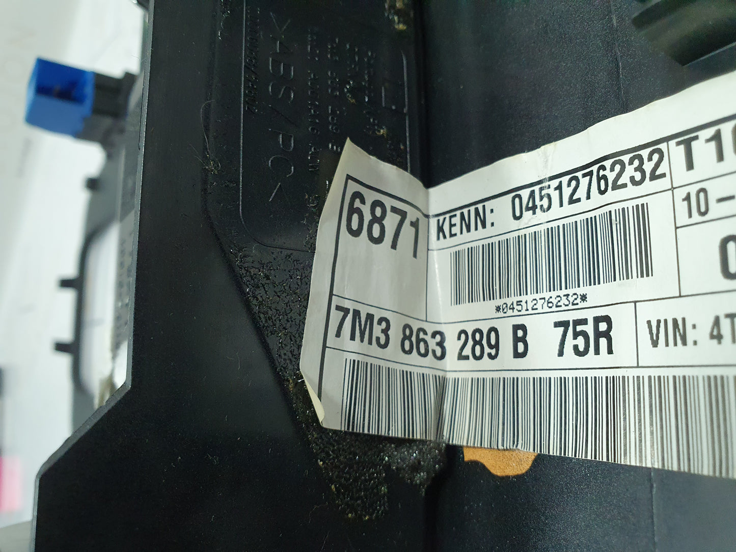 Ornament scrumiera Ford Galaxy (WGR) 1.9 TDI ASZ 2004