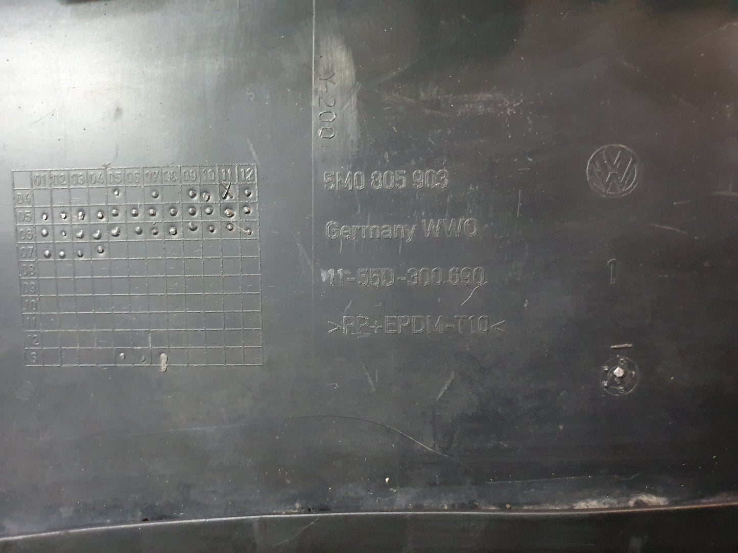 Fusta bara fata Volkswagen Golf 5 Plus (5M1) 1.9 TDI 2006