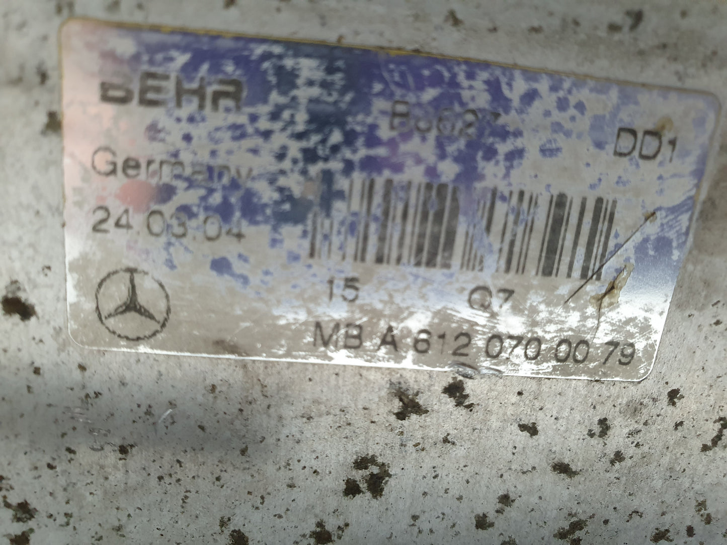 Racitor ulei cutie viteze Mercedes C 200 (W203) Limousine 2.2 CDI OM646 2003