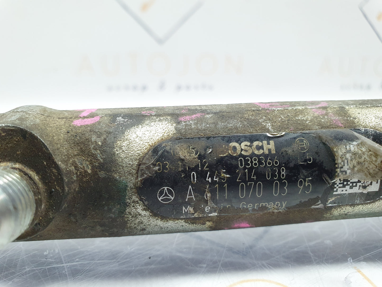 Rampa injectoare A6110700395  Mercedes C 200 (W203) 2.2 CDI OM646 2003