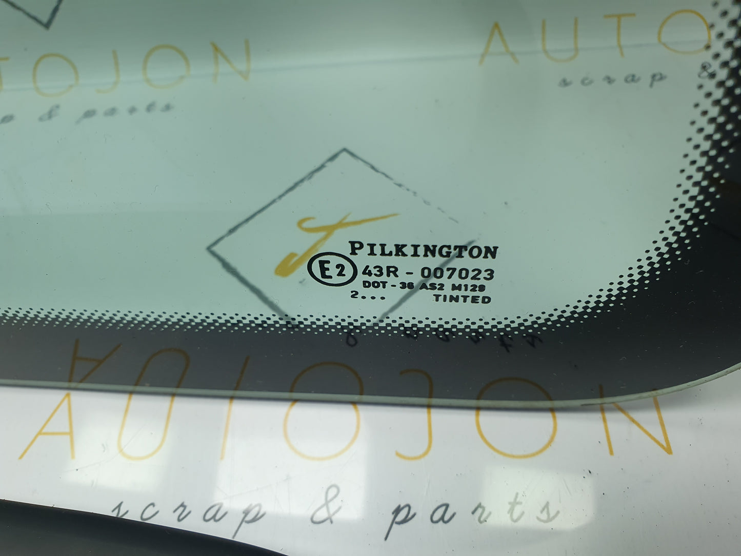 Geam rabatabil stanga Spate  VOLKSWAGEN LUPO (6X1, 6E1) [ 1998 - 2005 ] Pilkington 43R-007023 OEM 6X3845201A / 6X3 845 201 A