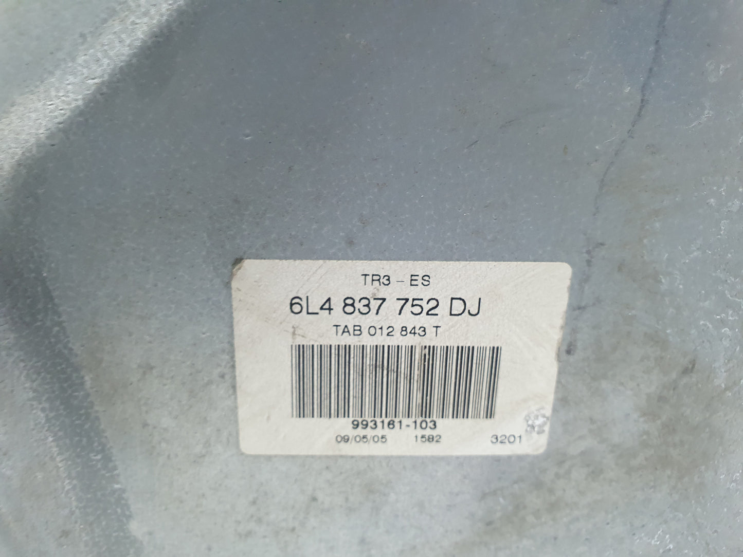 Macara geam electric Dreapta fata  SEAT IBIZA IV (6L1) [ 2002 - 2009 ] OEM 6L4837752 / 6L4 837 752