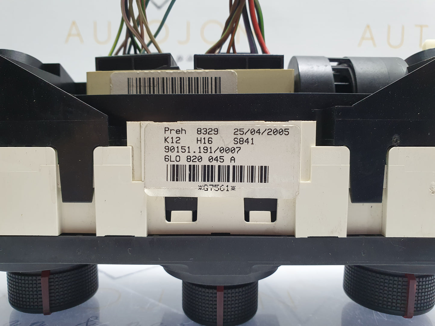 Panou comanda AC SEAT IBIZA IV (6L1) [ 2002 - 2009 ] OEM 6L0820045A / 6L0 820 045 A