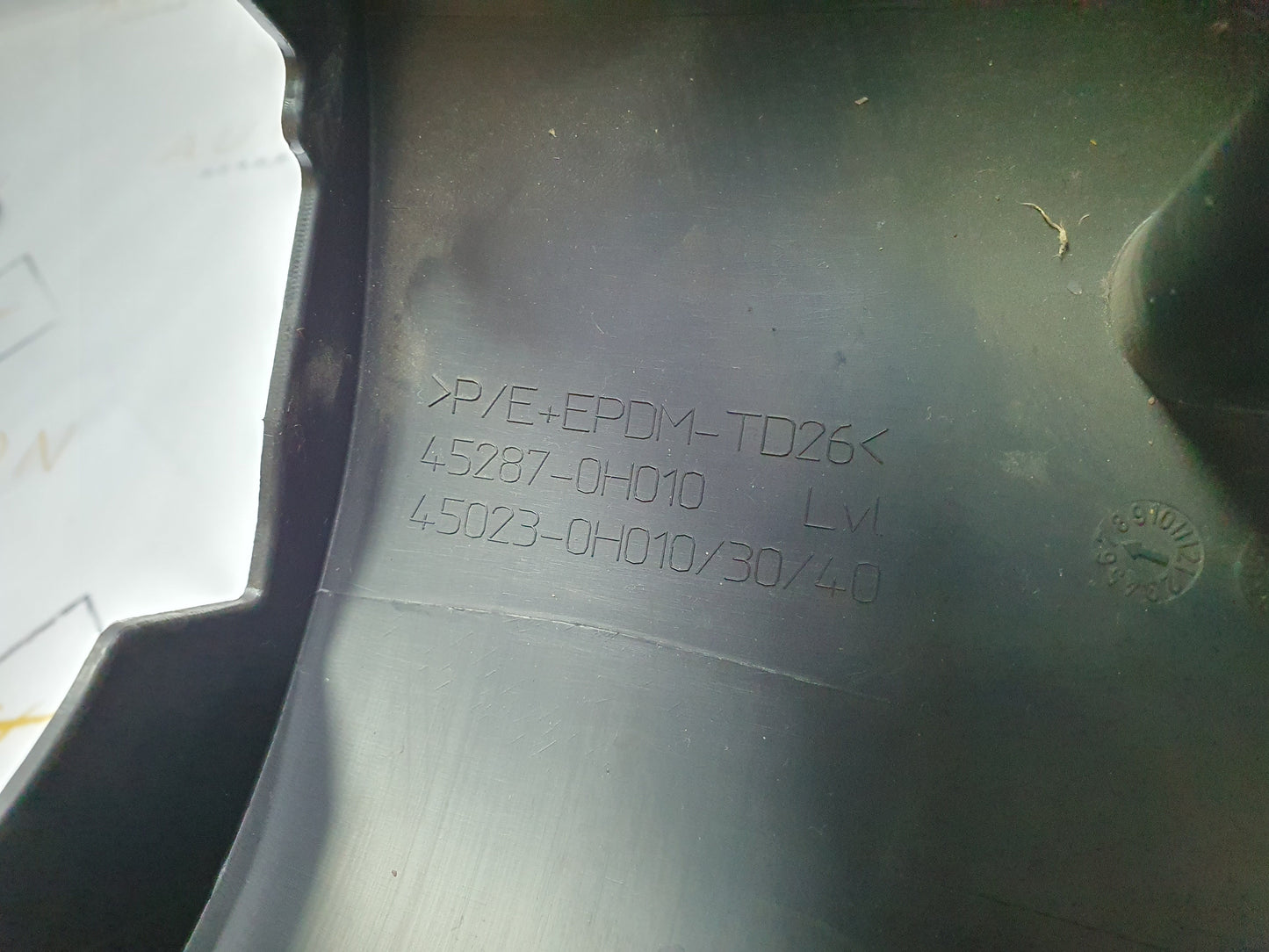 Ornament ceasuri bord TOYOTA AYGO (_B1_) [ 2005 - NOW ] OEM 452870H010 / 45287-0H010