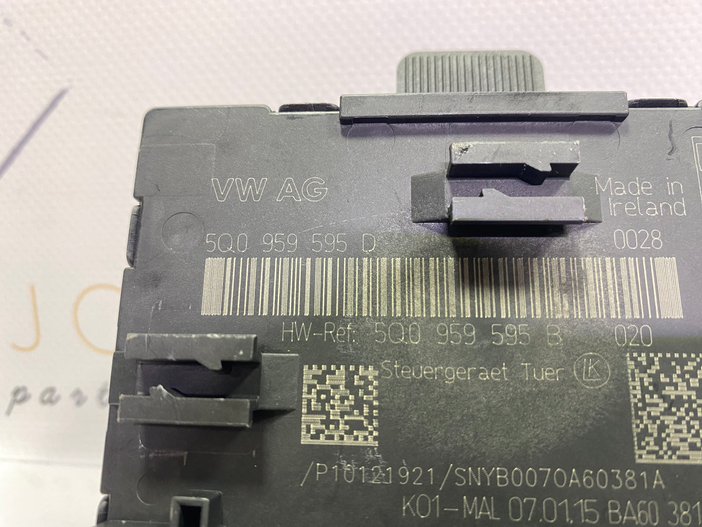 Modul usa dreapta spate Volkswagen Passat B8 (3G5) Variant 2.0 TDI CRLB DSG 2015