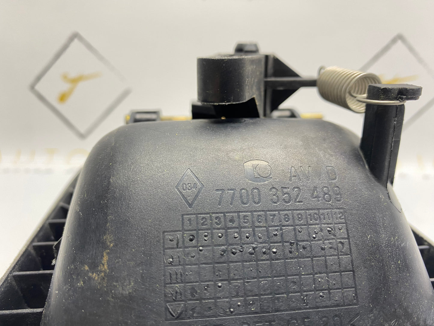 Maner exterior usa dreapta Fata  FIAT DUCATO Box (244) [ 2002 - NOW ] JTD (F1AE0481C) 81KW|110HP Valeo OEM 7700352489